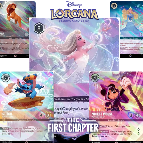 Disney Lorcana - The 1st Chapter Pack Break PandaTCG Disney Lorcana - The 1st Chapter Pack Break PandaTCG