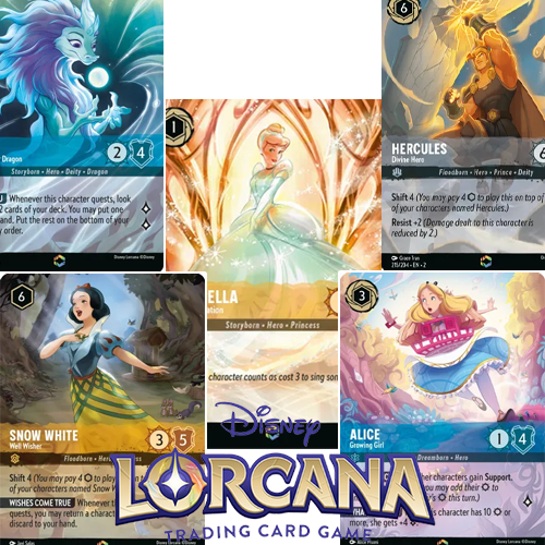 Disney Lorcana - Rise of the Floodborn Pack Break PandaTCG Disney Lorcana - Rise of the Floodborn Pack Break PandaTCG