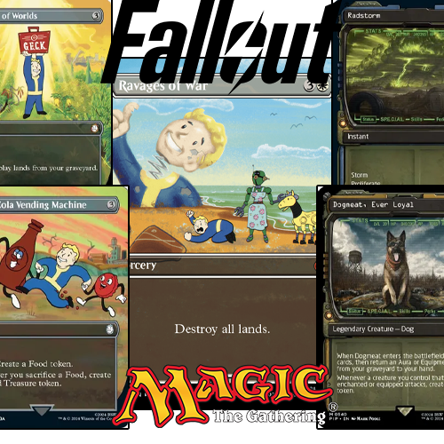 Magic: The Gathering - Fallout Collector Booster Pack Break PandaTCG Magic: The Gathering - Fallout Collector Booster Pack Break PandaTCG