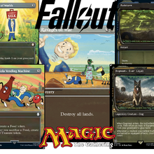 Load image into Gallery viewer, Magic: The Gathering - Fallout Collector Booster Pack Break