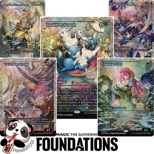 Magic: The Gathering - Foundations Collector Booster Pack Break PandaTCG Magic: The Gathering - Foundations Collector Booster Pack Break PandaTCG