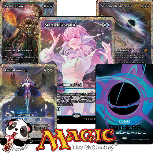 Magic: The Gathering - Edge of Eternities Collector Booster Pack Break PandaTCG Magic: The Gathering - Edge of Eternities Collector Booster Pack Break PandaTCG