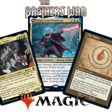 Load image into Gallery viewer, Magic: The Gathering - The Brothers' War Set Booster Break