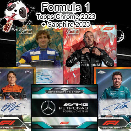 Formula 1 #41 - Topps Chrome + Sapphire 2023 - Random Teams Group Break