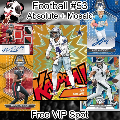 Football #53 - 2024 Absolute & Mosaic Random Teams Group Break