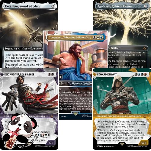 Magic: The Gathering - Universes Beyond: Assassin's Creed Collector Booster Pack Break