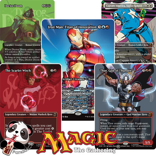 Magic: The Gathering - Marvel Super Heroes Play Booster Pack Break