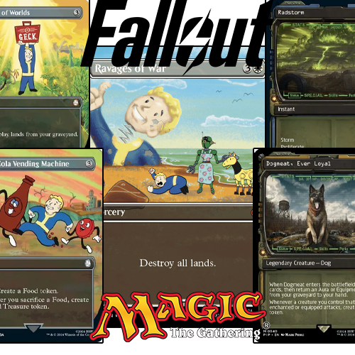 Magic: The Gathering - Fallout Collector Booster Pack Break