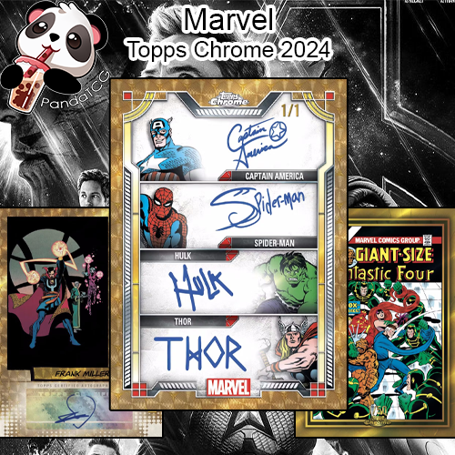 Marvel #44 - Topps Chrome 2024 - Random Heroes Group Break