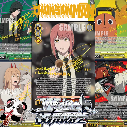 Weiss Schwarz - Chainsaw Man (English) Pack Breaks PandaTCG Weiss Schwarz - Chainsaw Man (English) Pack Breaks PandaTCG